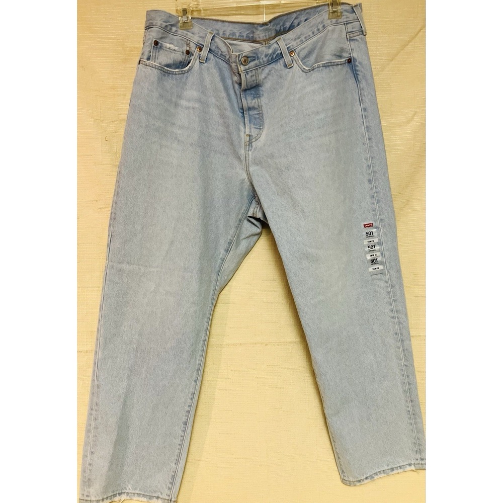 Levi's 501 Button Fly NWOT Women's Jeans Size 18W Medium Light Wash - Picture 7 of 8